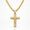 Cadena Souvo Crucifix 14K Gold